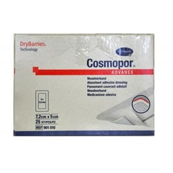 Повязка стерильная самоклеющаяся Cosmopor Адванс послеоперационная р. 7.2смх5см 1 шт.