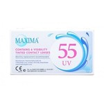 Линзы контактные, Maxima (Максима) 6 шт 55 UV 8.6 (-4.50)