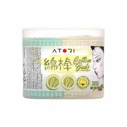 Палочки ватные Atori 300 шт. цветные