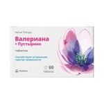 Валериана и Пустырник, Vitateka (Витатека) таблетки 160 мг 60 шт БАД к пище