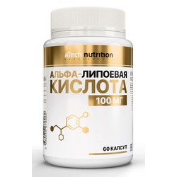 Альфа-липоевая кислота aTech Nutrition БАД 60 шт. капс. 100 мг / 450 мг
