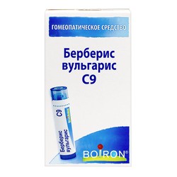 Берберис вульгарис С9 гран. гомеоп. 4 г 1 шт.