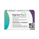 Нуртек, таблетки диспергируемые в полости рта 75 мг 8 шт