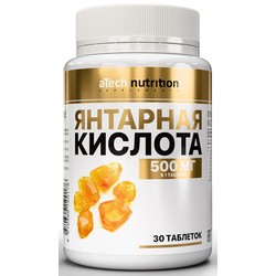 Янтарная кислота aTech Nutrition 30 шт. табл. 1000 мг