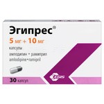 Эгипрес, капсулы 5 мг+10 мг 30 шт