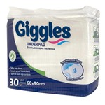 Пеленки впитывающие для взрослых, Giggles (Джигглс) р. 60х90 см 30 шт
