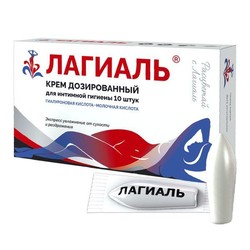 Крем для интимной гигиены дозированный Лагиаль 10 шт.