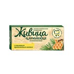 Жевательная резинка, 0.8 г 4 шт Живица Алтайская с пчелиным прополисным воском лиственничная с прополисом