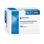Нифуроксазид-Вертекс, капсулы 200 мг 14 шт