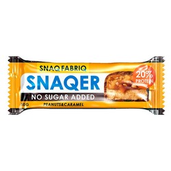 Батончик Snaq Fabriq глазированный арахис и карамель 50 г