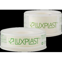 Лейкопластырь Luxplast фиксирующий на шелковой основе катушка р. 5мх1.25см