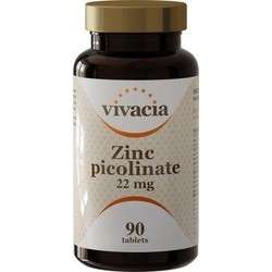 Цинк пиколинат Vivacia Vivacia zinc picolinate 90 шт. табл. 22 мг