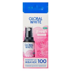 Спрей для полости рта Global white Фреш освежающий 15 мл
