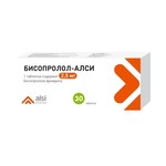 Бисопролол-АЛСИ, таблетки 2.5 мг 30 шт