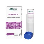 Ипратерол, аэрозоль для ингаляций дозированный 20 мкг/доза + 50 мкг/доза 200 доз 1 шт баллон