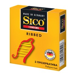 Презервативы Sico марафон ребристые 3 шт.