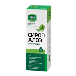 Сироп Будь здоров! Доктор Грин алоэ 150 мл