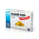 Рыбий жир, капсулы 700 мг 30 шт очищенный