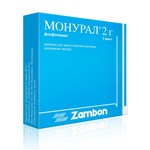 Монурал, гранулы для приготовления раствора для приема внутрь 2 г 1 шт