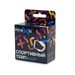 Бинт Kinexib Спортивный тейп адгезивный для жесткой фиксации р. 9.1мх3.8 см