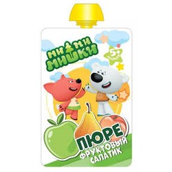 Пюре Ми-ми-мишки фруктовый салатик с 5 мес 90 г