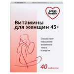Витамины для женщин 45+, Gross Health (Гросс Хелс) таблетки 0.56 г 40 шт