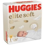 Подгузники, Huggies (Хаггис) 3-5 кг р. 1 84 шт элит софт