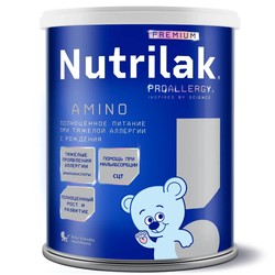 Смесь сухая детская Nutrilak Премиум ПроАллерджи Амино 0+ при тяжелой аллергии 400 г