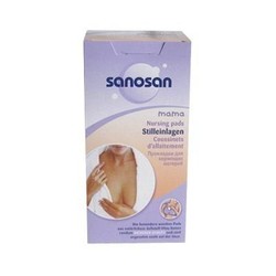 Прокладки-вкладыши в бюстгалтер для кормящих Sanosan 30 шт.