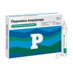 Перекись водорода Реневал, раствор для местного и наружного применения 3% 10 мл 10 шт тюбик-капельницы