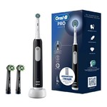 Набор, oral-b (Орал-би) зубная щетка электрическая Про Сириес 1 D305.513.3 тип 3791 + насадки Кросс Экшн Максимайзер черная EB50BRB №2