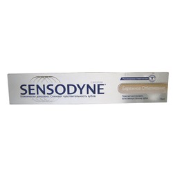 Зубная паста Sensodyne бережное отбеливание 50 мл