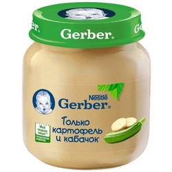 Пюре Gerber картофель кабачок 130 г