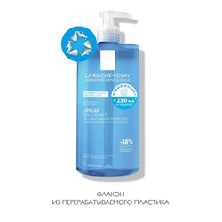 Гель для душа La Roche-Posay Липикар очищающий успокаивающий с защитными свойствами 1000 мл
