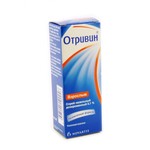 Отривин, спрей назальный дозированный 140 мкг/доза 10 мл (60 доз) (0.1% 10 мл) 1 шт