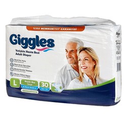 Подгузники для взрослых Giggles лардж 30 шт.