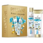 Набор подарочный, Pantene Pro-v (Пантин про ви) 250 мл + 160 мл Мираклс Увлажнение и сияние шампунь + бальзам-ополаскиватель коробка