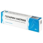 Гепарин натрия, гель для наружного применения 1000 МЕ/г 30 г 1 шт