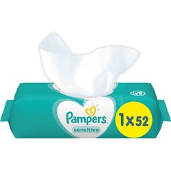 Салфетки влажные детские 52 шт. Pampers сенситив