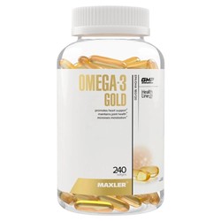 Омега-3 Голд Maxler 240 шт. капс.