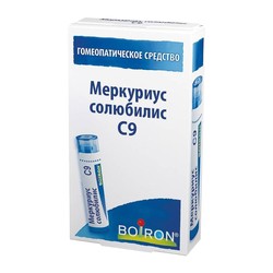 Меркуриус солюбилис С9 гран. гомеоп. 4 г 1 шт.