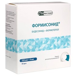 Формисонид пор. д/ингал. дозир. 320 мкг+9 мкг 60 шт.
