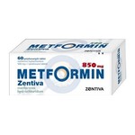 Метформин Зентива, таблетки покрытые пленочной оболочкой 850 мг 60 шт