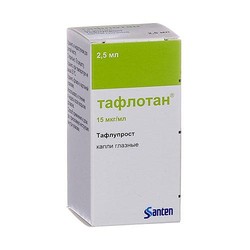 Тафлотан капли глазн. 15 мкг/мл 2.5 мл 1 шт.