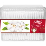Ватные палочки, AMRA (Амра) 200 шт прямоугольник