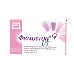 Фемостон 1/5, таблетки покрытые пленочной оболочкой 1 мг+5 мг 28 шт
