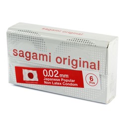 Презервативы Sagami ориджинал 0.02 полиуретановые 6 шт.