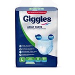 Подгузники-трусы для взрослых Giggles Эдалт пэнтс 8 шт.