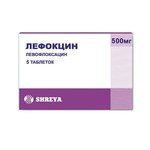 Лефокцин, таблетки покрытые пленочной оболочкой 500 мг 10 шт