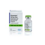 Окревус, концентрат для приготовления раствора для инфузий 30 мг/мл 10 мл 1 шт